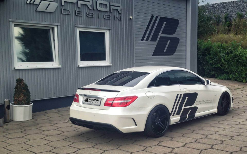 PD550 Black Edition Heckstoßstange für Mercedes E-Coupé C207