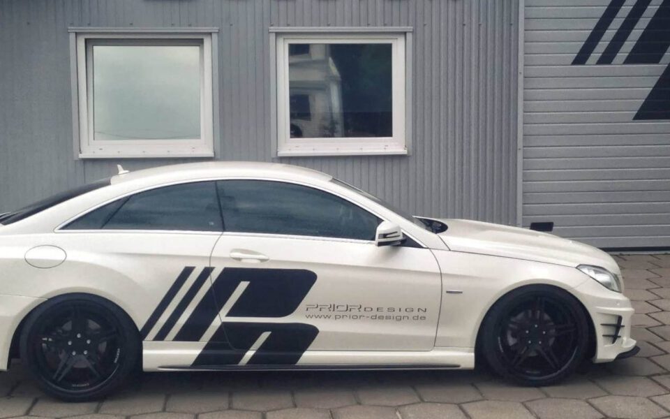 PD550 Black Edition Seitenschwellerpaar für Mercedes E-Coupé C207