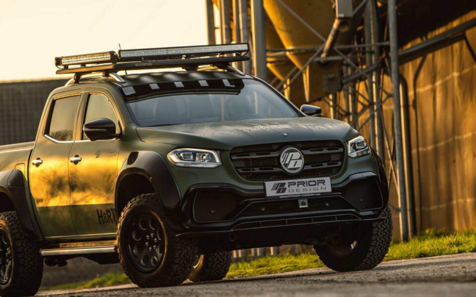 PD550WB Front- und Heckverbreiterung für Mercedes X-Klasse W470