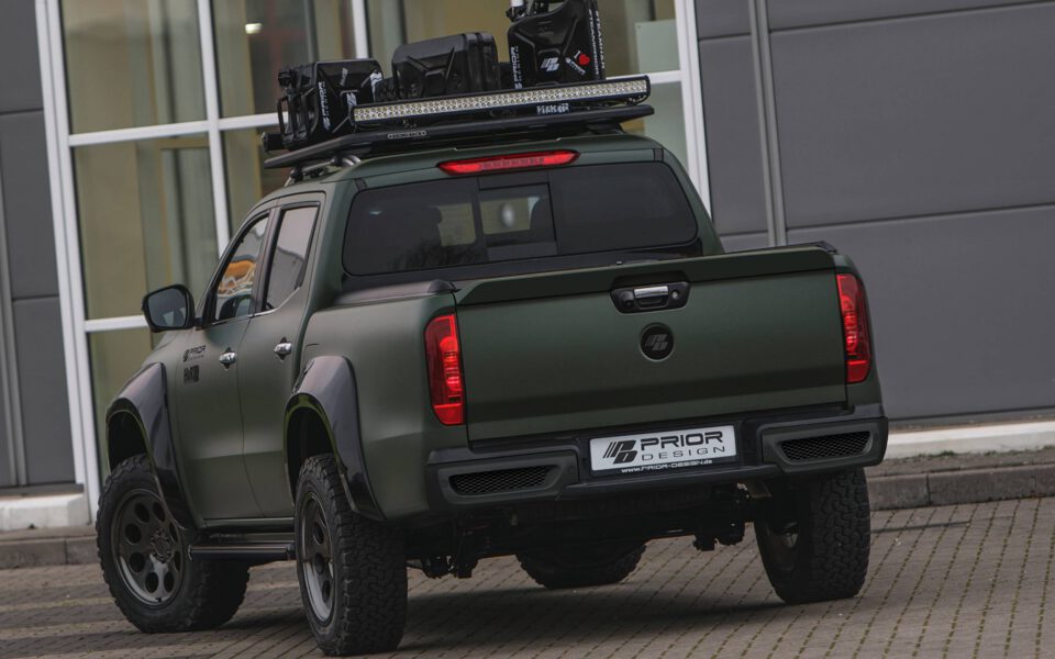 PD500 Rear Trunk Spoiler for Mercedes X-Class