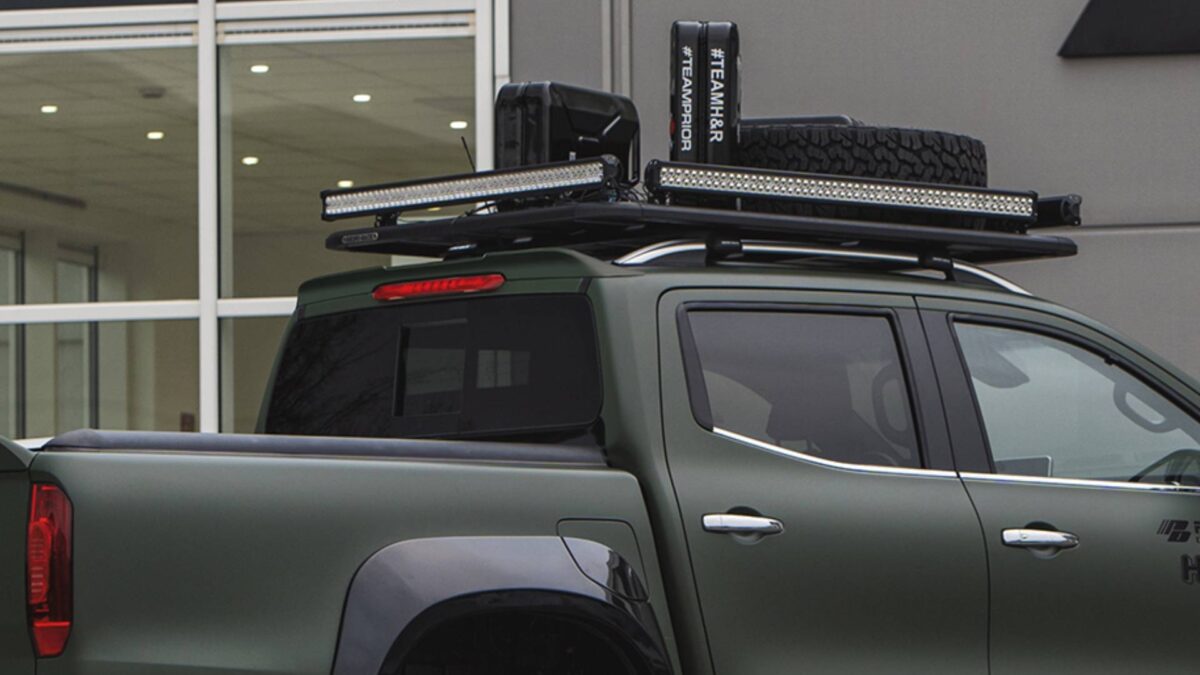 PD500 Dachspoiler für Mercedes X-Klasse