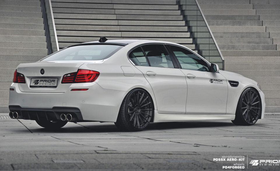 PD55X Diffusor for PD55X Rear Bumper for BMW 5-Series F10