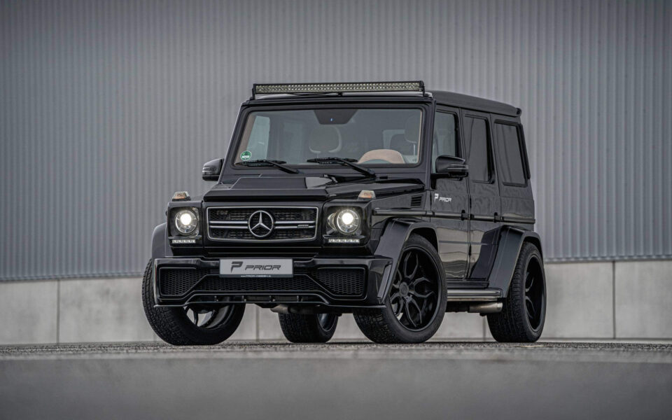 PD600 Frontstoßstange + Frontspoiler für Mercedes G-Klasse W463