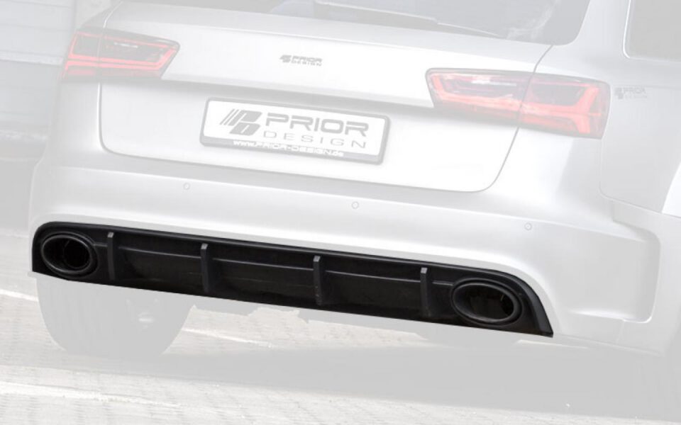 PD600R Diffusor for PD600R Rear Bumper - Audi A6 / A6 Avant [C7]