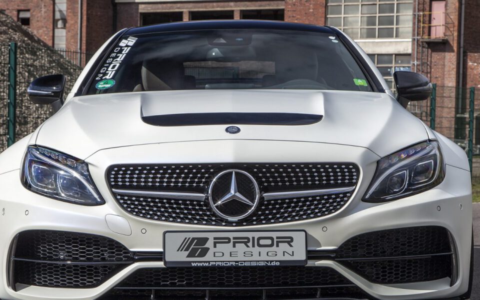 PD65CC WB Frontstoßstange inkl. Frontspoilerschwert für Mercedes C-Coupe C205