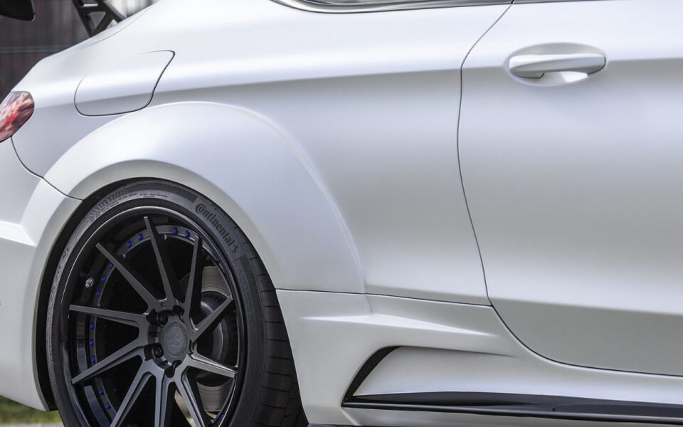 PD65CC WB Heckverbreiterungen für Mercedes C-Coupe C205