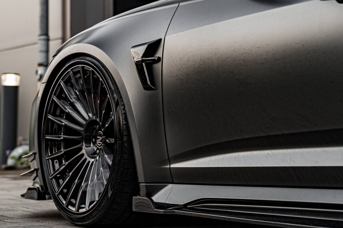 PD6RS Seiterahmen für die Kotflügellufteinlässe für Audi RS6 C8