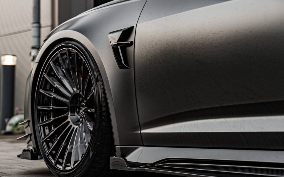 PD6RS Seiterahmen für die Kotflügellufteinlässe für Audi RS6 C8