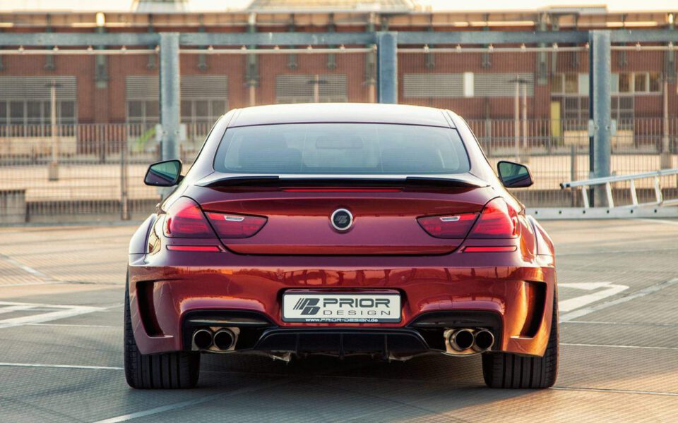 PD6XX WB Heckstoßstange für BMW 6'er F12/F13/M6 Coupé/Cabrio