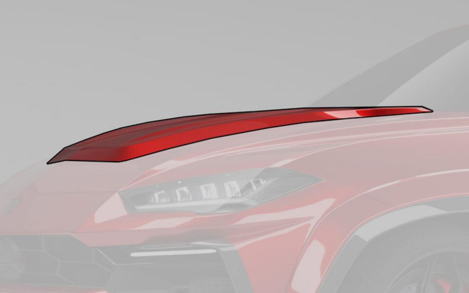 PD700 Motorhaubenaufsatz für Lamborghini Urus