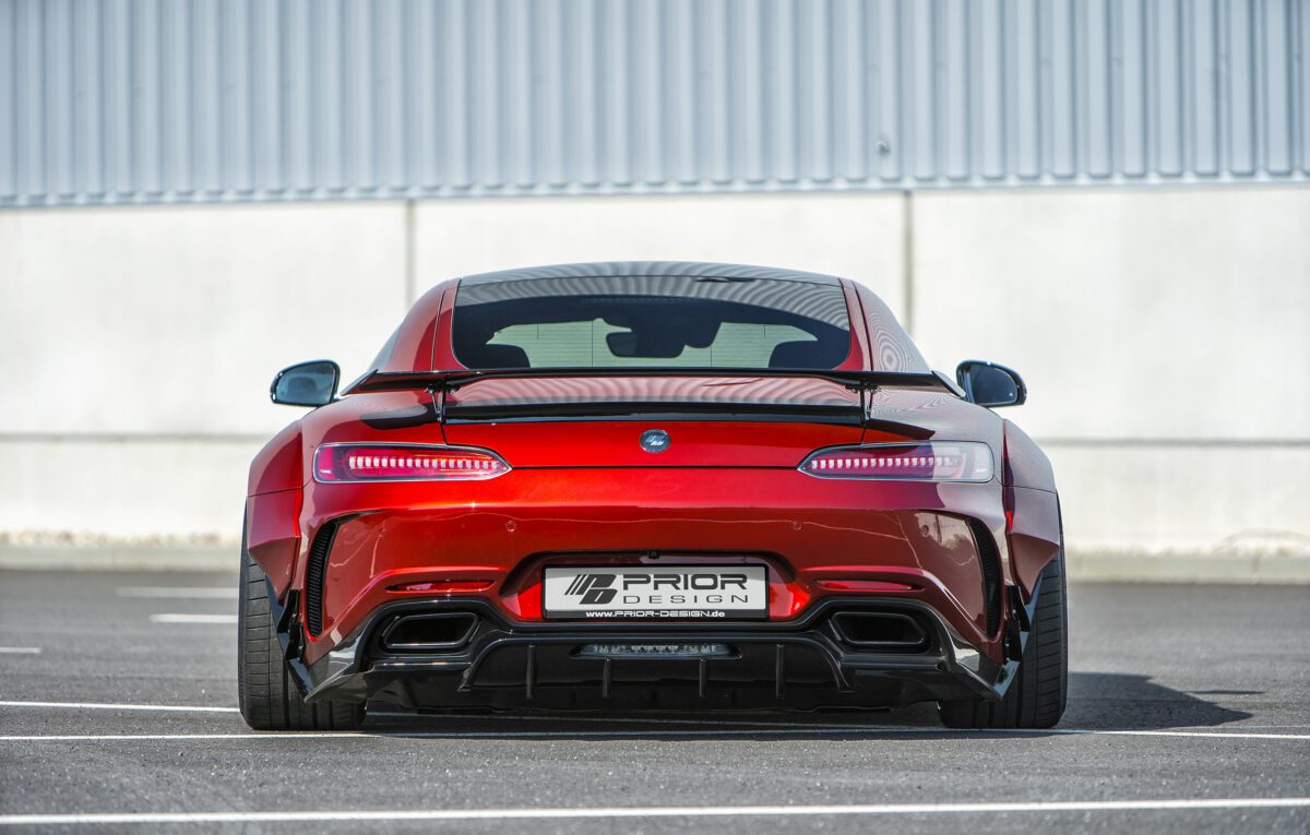PD700GTR Heckstoßstange für Mercedes GT/GTS & GTC AMG