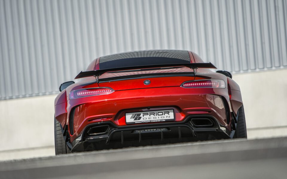 PD700GTR WB Rear Spoiler for Mercedes-AMG GT/GTS