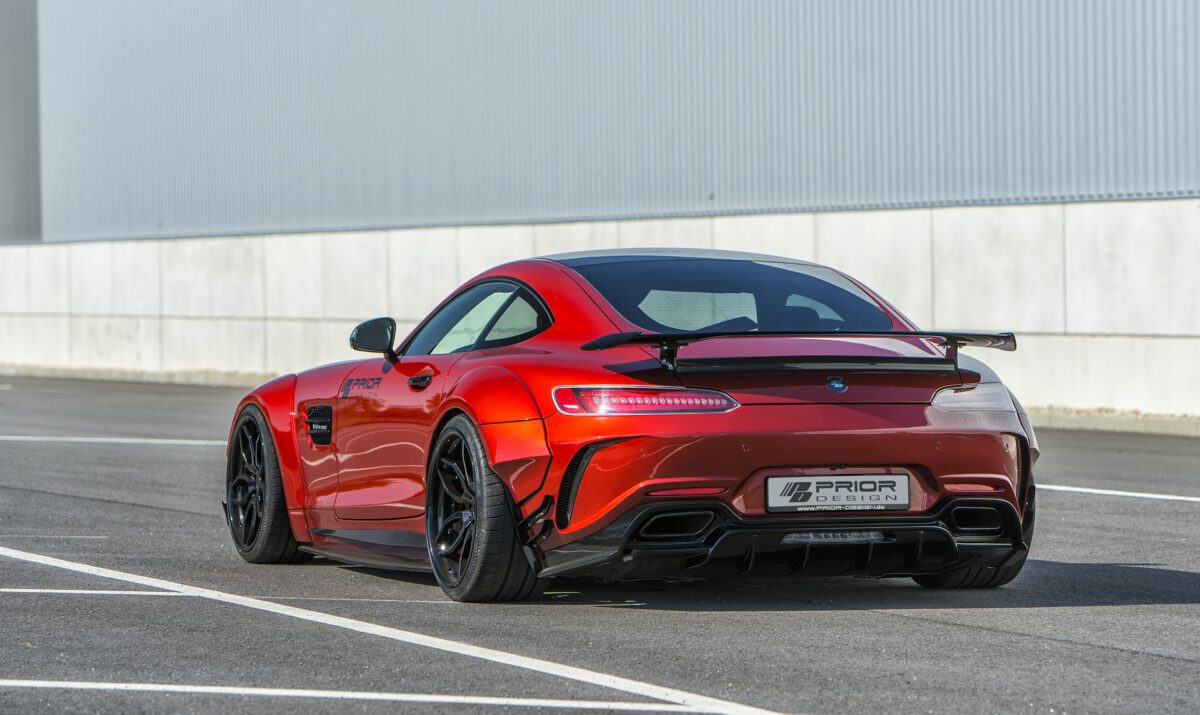 PD700GTR WB Heckverbreiterungen für Mercedes GT/GTS & GTC AMG
