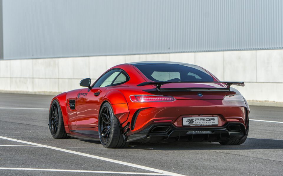 PD700GTR WB Rear Widenings for Mercedes-AMG GT/GTS