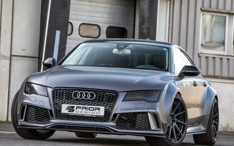PD700R Widebody Frontverbreiterung 4-tlg. für Audi A7/S7/RS7 C7