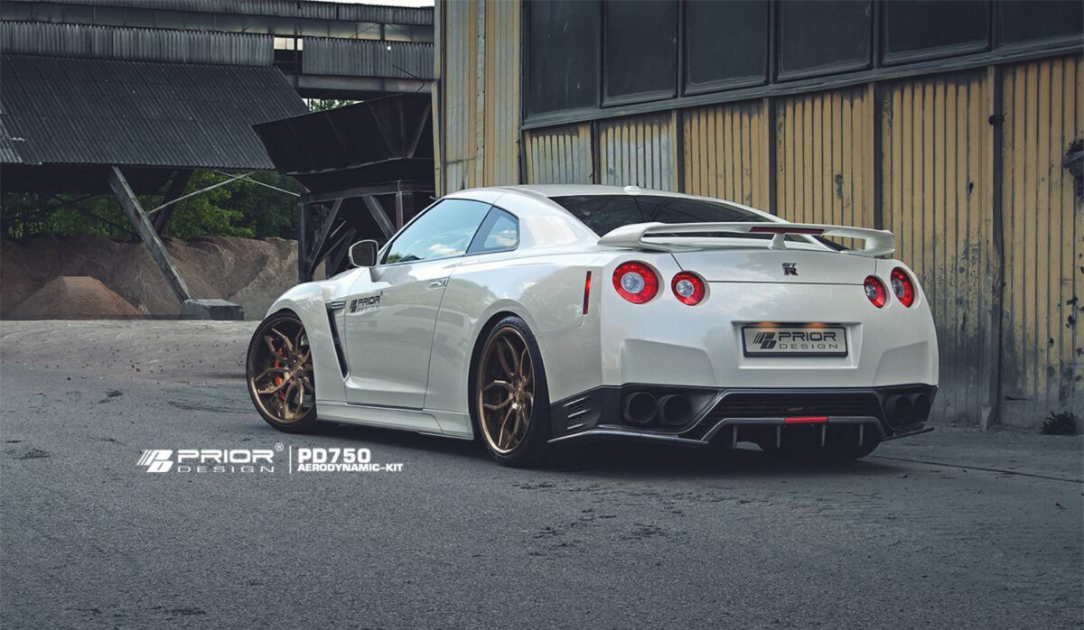 PD750 Heckdiffusor für Nissan GT-R R35