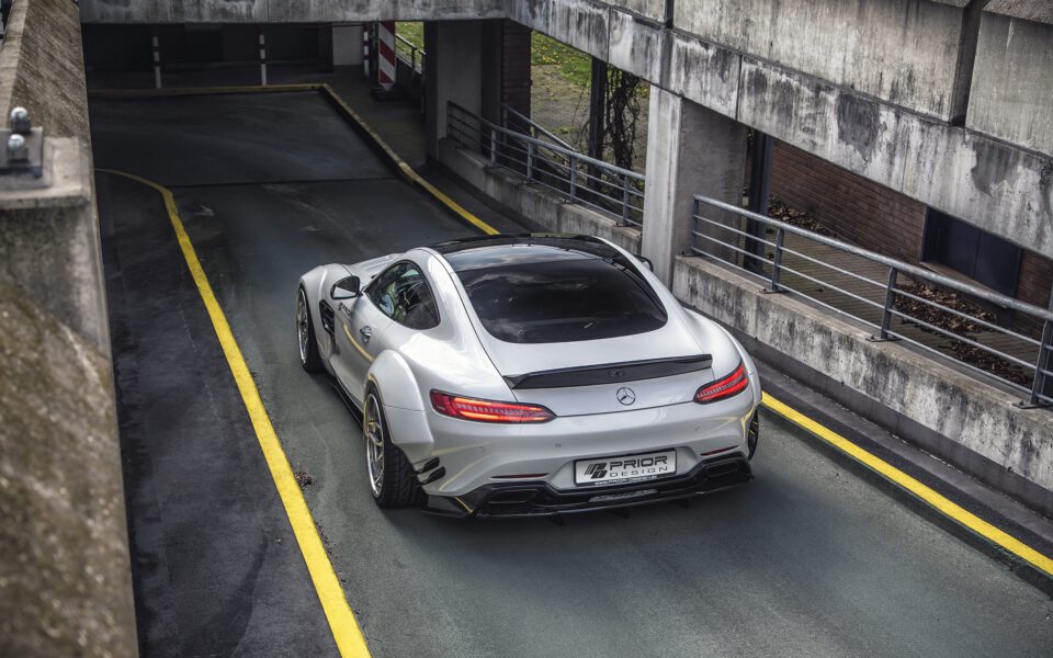 PD800GT Rear Trunk Spoiler for Mercedes-AMG GT/GTS 2014-2017