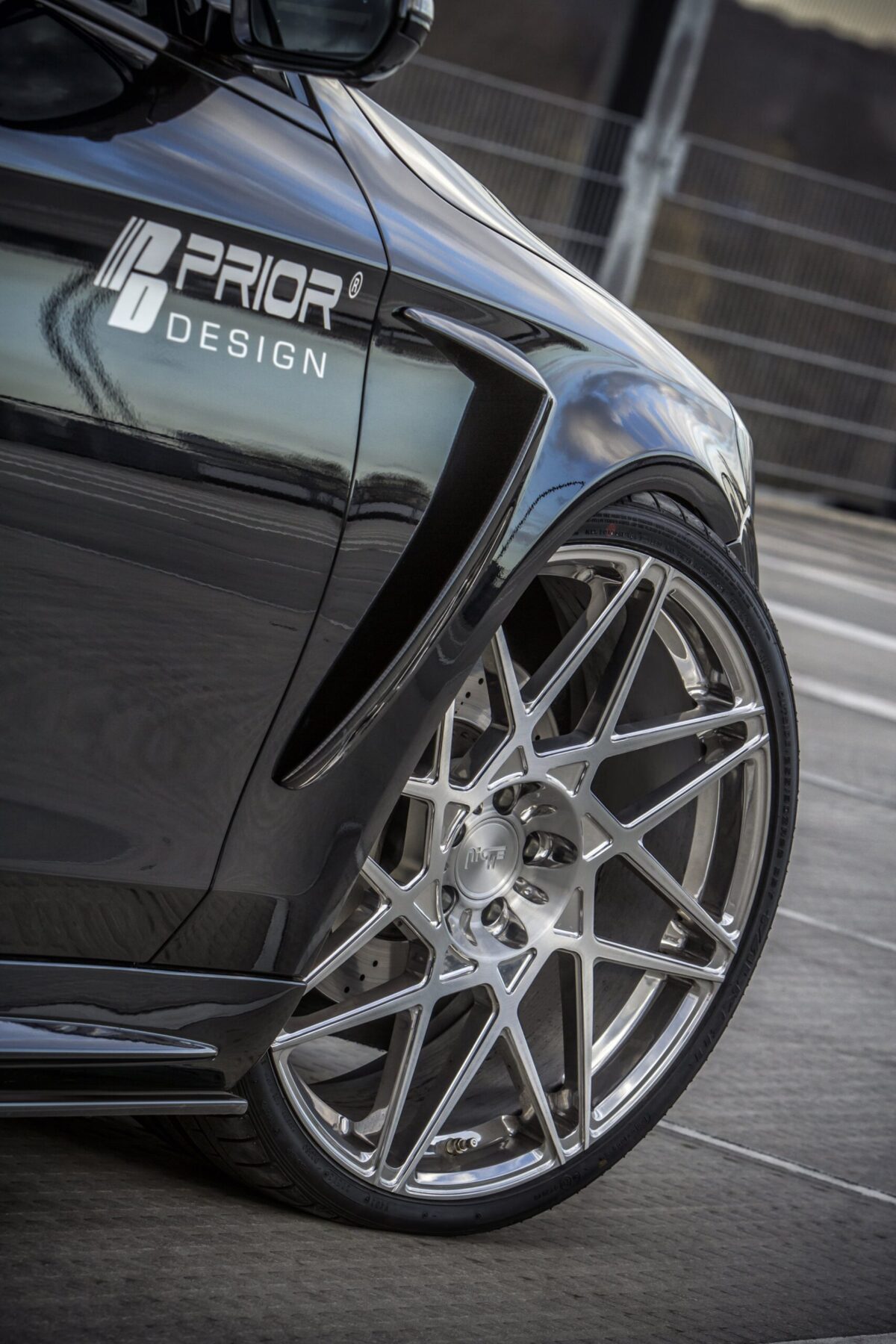PD800S Frontkotflügel Aufsatz für Mercedes S-Klasse W222