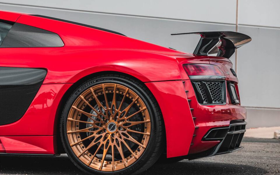 PD800WB Rahmen für Heckstoßstange für Audi R8 4S Coupe/Spyder