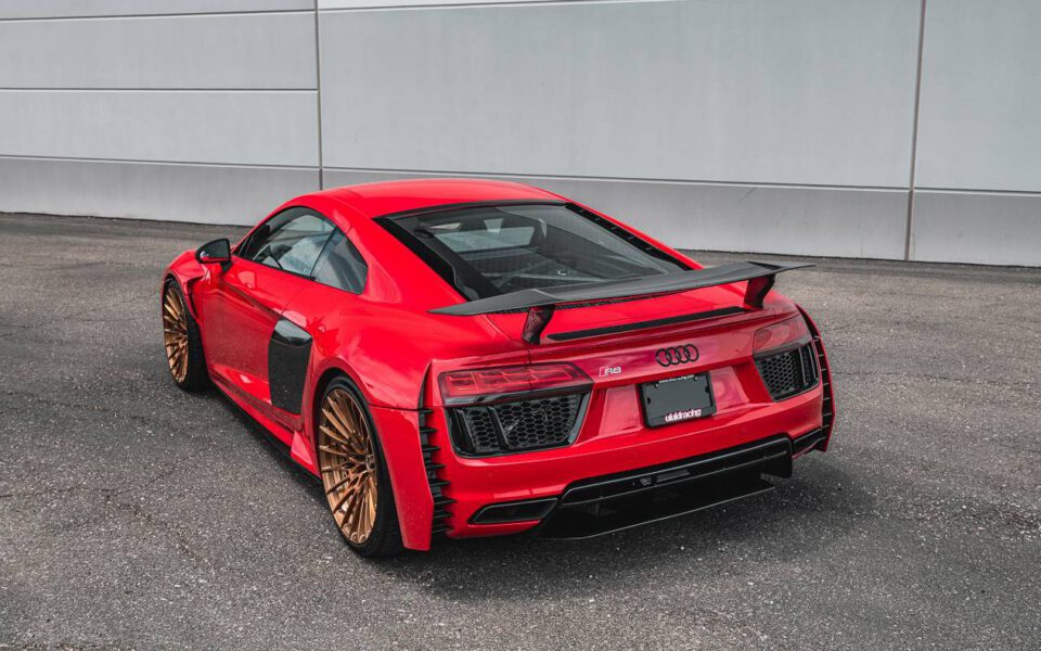 PD800WB Heckverbreiterungen für Audi R8 4S Coupe/Spyder