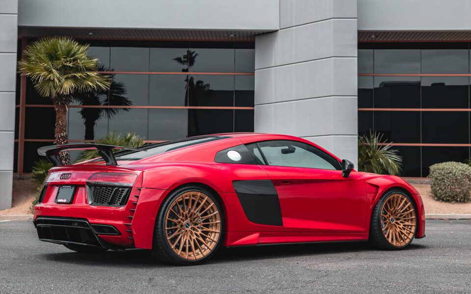 PD800WB Seitenschwellerpaar für Audi R8 4S Coupe/Spyder