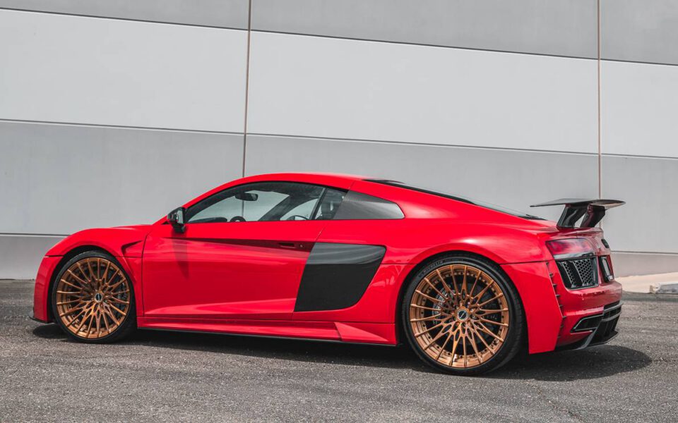 PD800WB Seitenschwellerpaar für Audi R8 4S Coupe/Spyder
