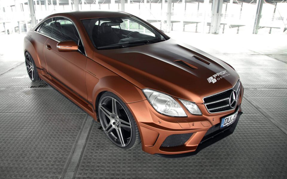 PD850 Black Edition Bonnet Add-On for Mercedes E-Coupe C207