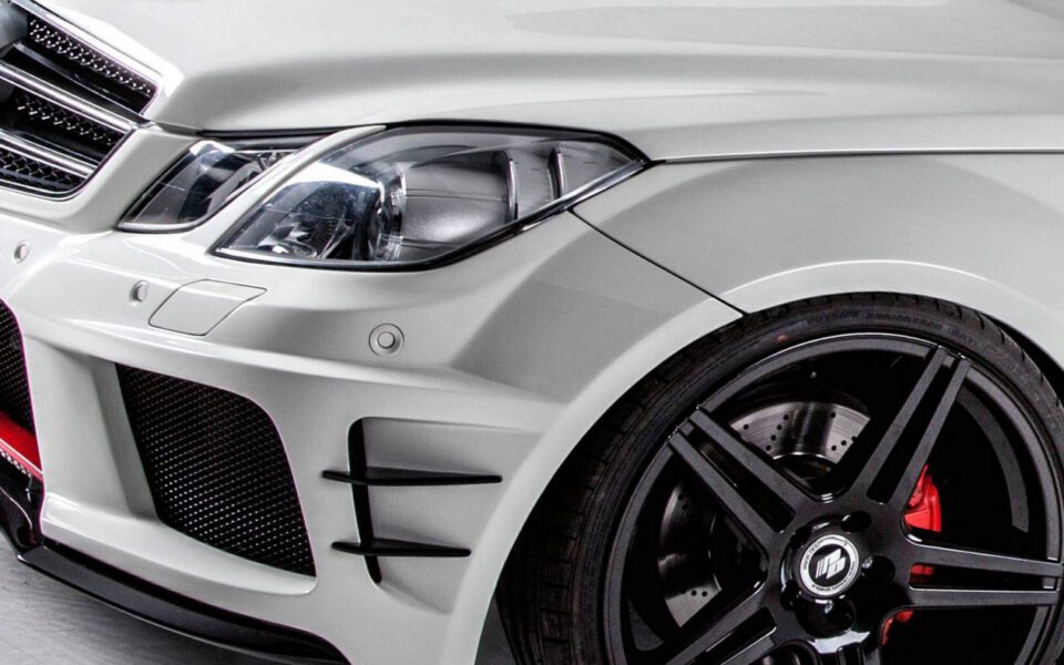 PD850 Black Edition Widebody Frontstoßstange für Mercedes E-Coupe C207