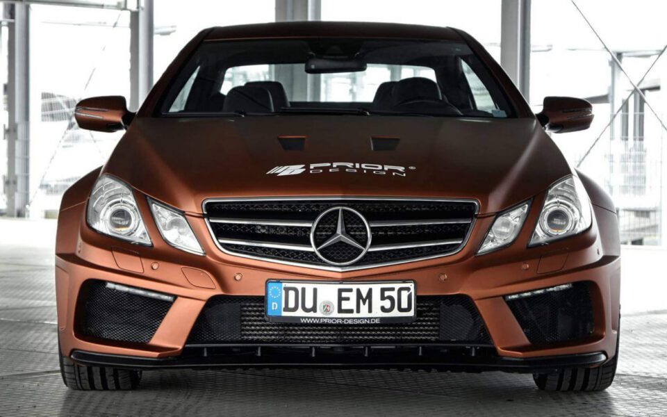 PD850 Black Edition Widebody Frontstoßstange für Mercedes E-Coupe C207