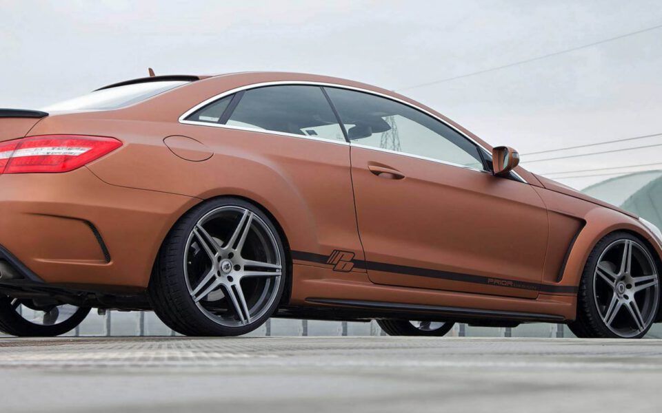 PD850 Black Edition Widebody Seitenschwellerpaar (re./li.) für Mercedes E-Coupe C207