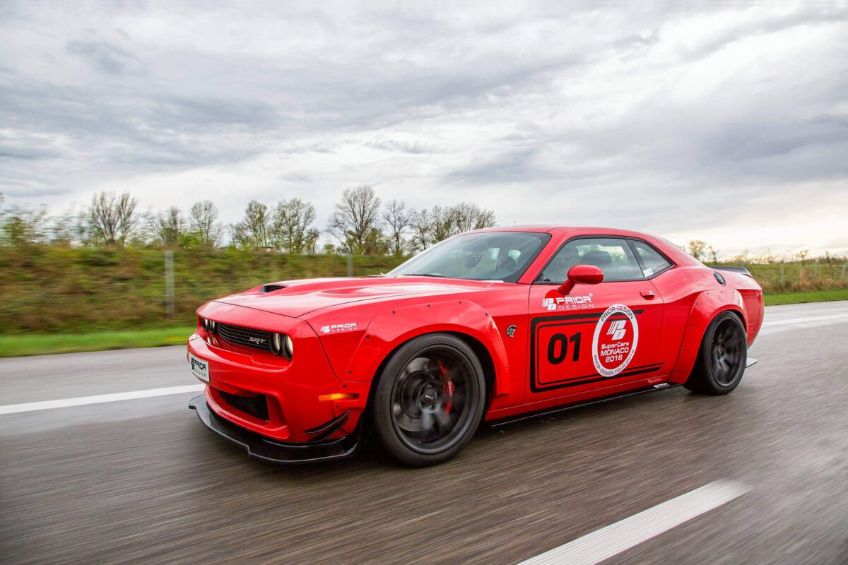 PD900HC Frontverbreiterung vorne 4tlg. für Dodge Challenger