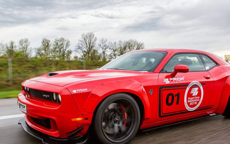 PD900HC Frontverbreiterung vorne 4tlg. für Dodge Challenger
