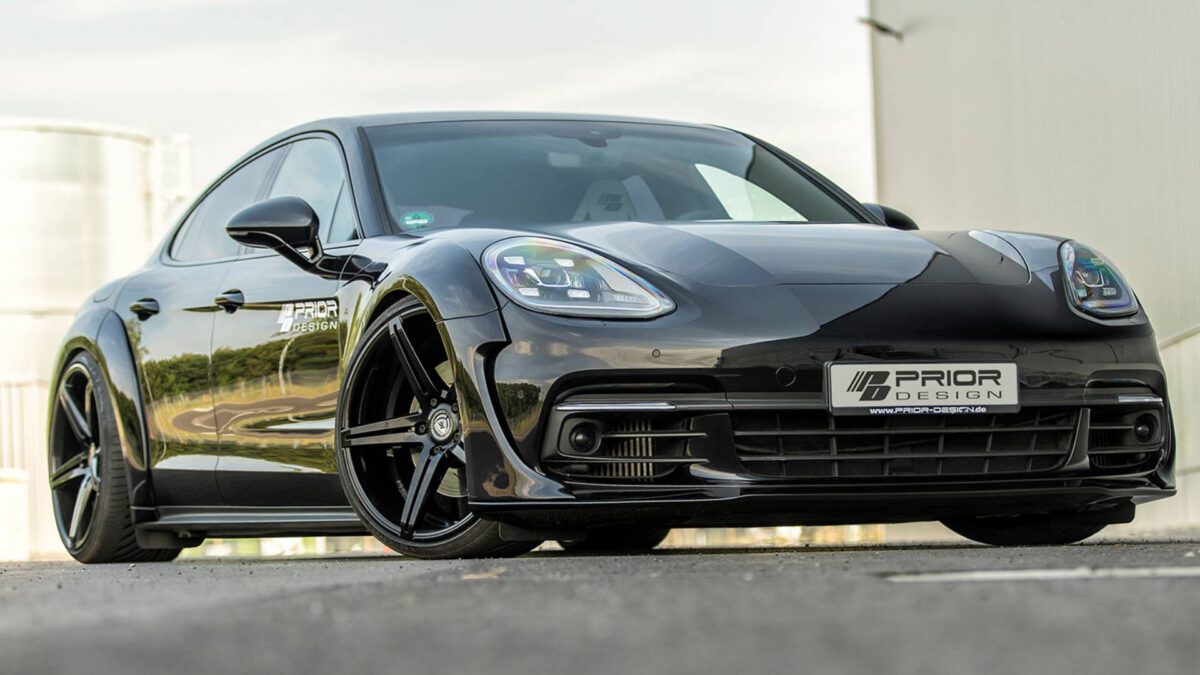 PD971 Widebody Seitenschwellerlippe für Porsche Panamera 971