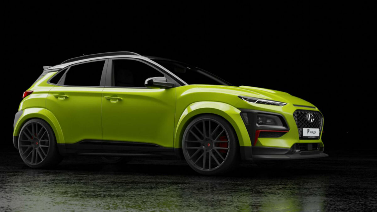 PDK1 Seitenschwelleransatz für Hyundai Kona