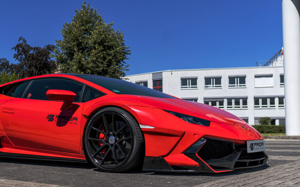 PDLP610WB Widenings 8 pcs. for Lamborghini Huracán