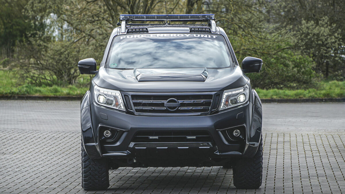 PDN1 Motorhaubenaufsatz für Nissan Navara D23