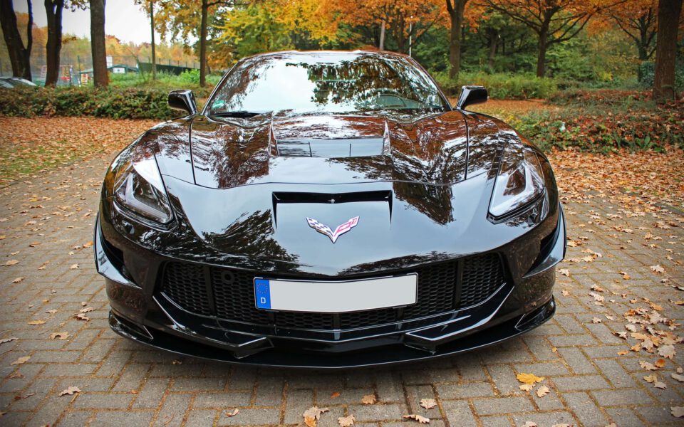 PDR700 Front Bumper incl. Front Spoiler Lip and Cupwings for Chevrolet Corvette C7
