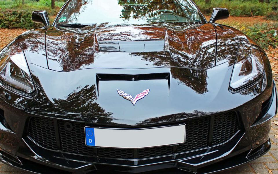 PDR700 Frontstoßstange inkl. Frontspoiler Lippe und Cupwings für Chevrolet Corvette C7