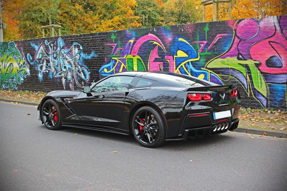 PDR700 Heckdiffusor für Chevrolet Corvette C7