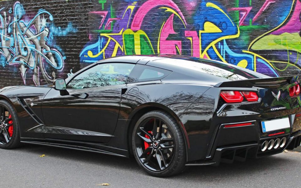 PDR700 Heckdiffusor für Chevrolet Corvette C7