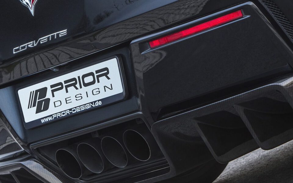 PDR700 Heckdiffusor für Chevrolet Corvette C7