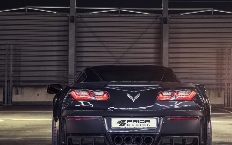 PDR700 Heckdiffusor für Chevrolet Corvette C7