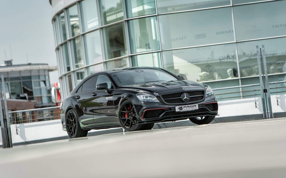 PDV4 Frontstoßstange inkl. Frontspoilerschwert für Mercedes CLS C218