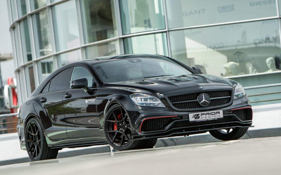 PDV4 Frontstoßstange inkl. Frontspoilerschwert für Mercedes CLS C218