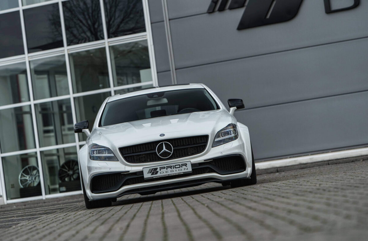 PDV4 Frontstoßstange inkl. Frontspoilerschwert für Mercedes CLS X218 Shooting Brake