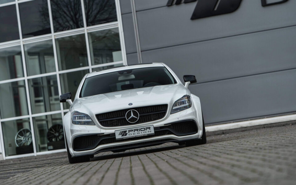 PDV4 Frontstoßstange inkl. Frontspoilerschwert für Mercedes CLS X218 Shooting Brake
