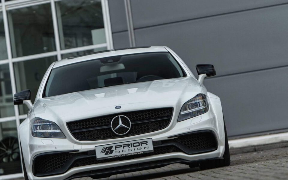 PDV4 Frontstoßstange inkl. Frontspoilerschwert für Mercedes CLS X218 Shooting Brake