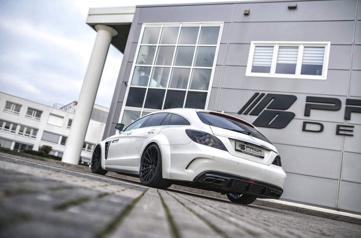 PDV4 Widebody Heckverbreiterung für Mercedes CLS X218 Shooting Brake