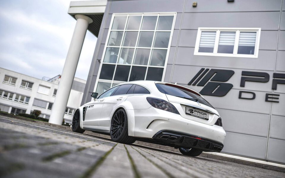 PDV4 Widebody Heckverbreiterung für Mercedes CLS X218 Shooting Brake