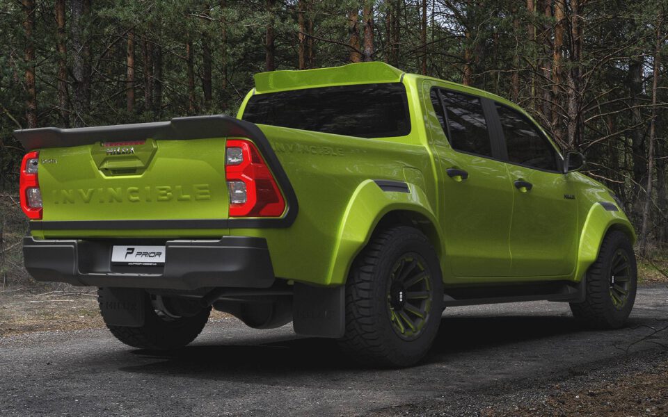 PDX Trunk Spoiler incl. Frame for Toyota Hilux Invincible [2018+]